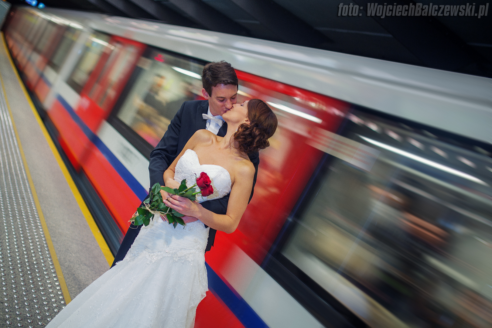zdjęcia ślubne metro